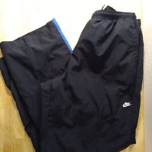 Vintage Nike Logo Lined Wind Pants Joggers Trainers